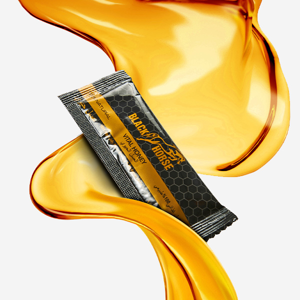 Black Horse miel aphrodisiaque boostant performance sexuelle et confiance, produit naturel pour bien-être intime